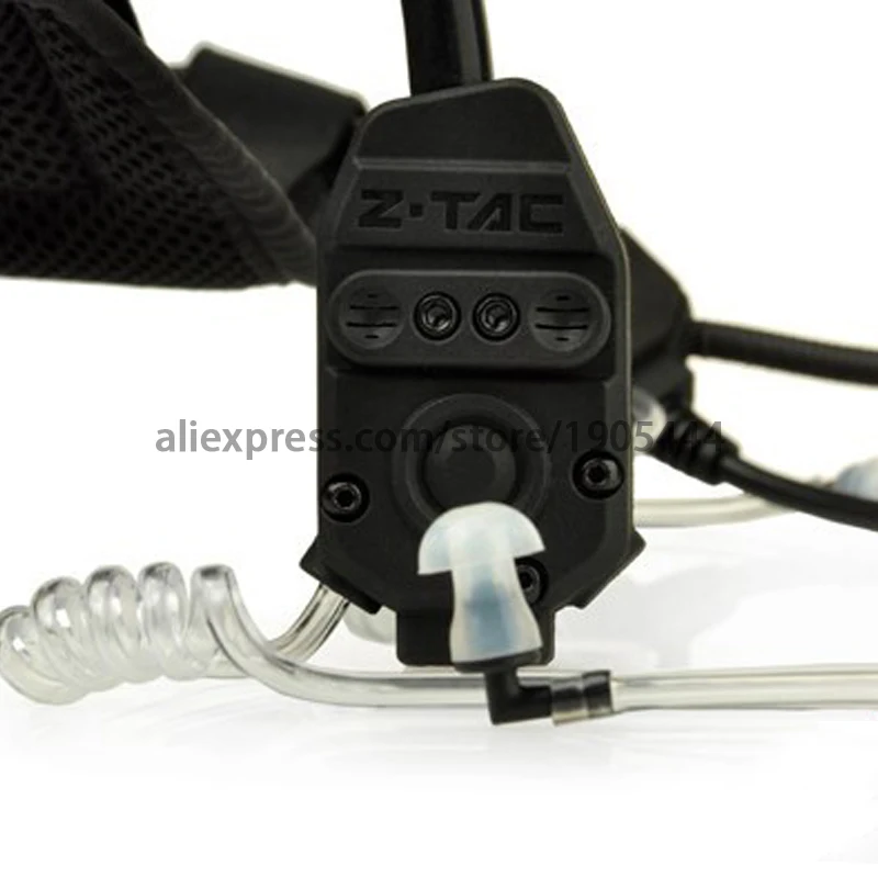 Z-TAC Softair Earphone Element Z-TAC X-62000 Headset Hunting Tatical Military Arsoft Z Tactical Midland PTT Radio Set Headphone