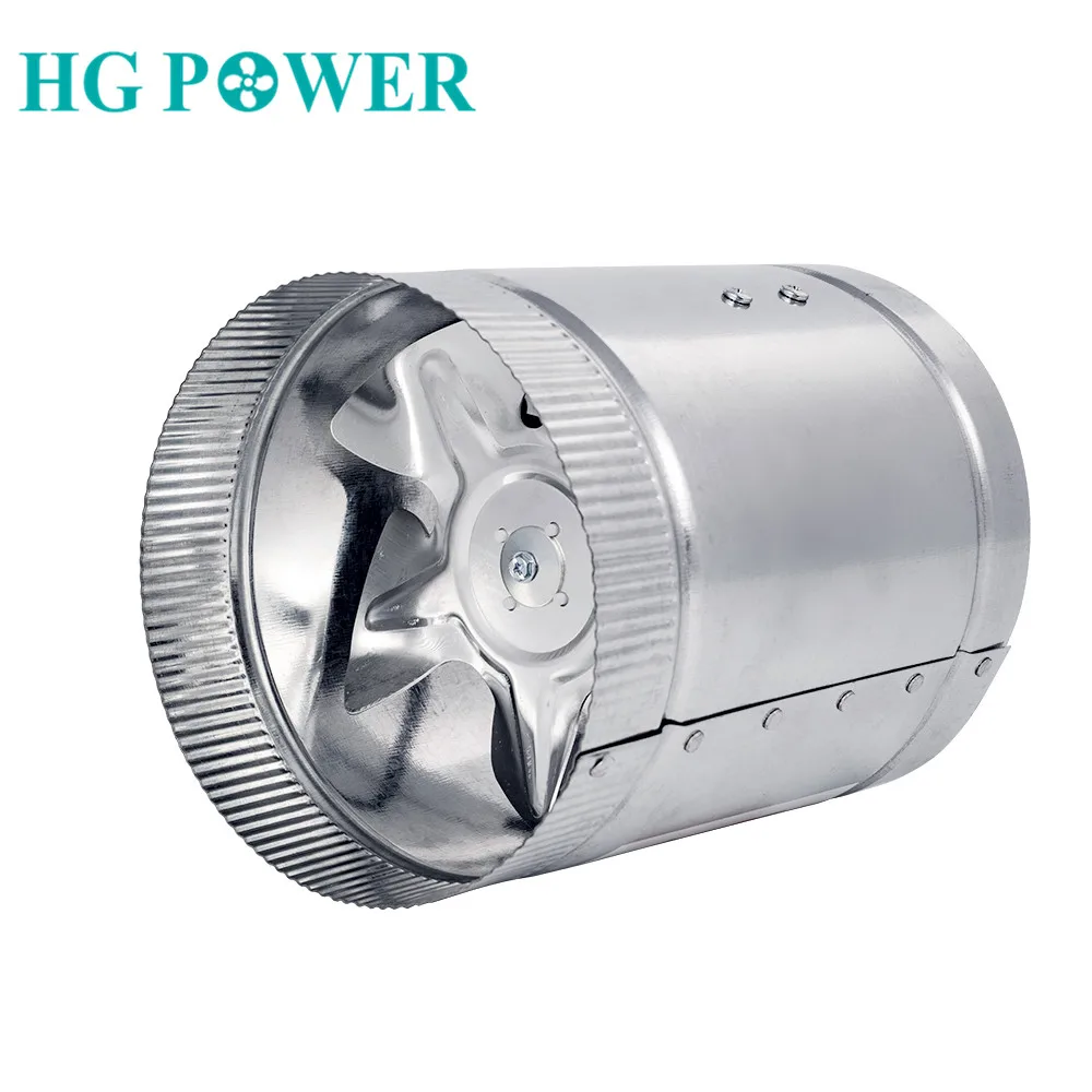 Silent Metal Exhaust Fan 110V 220V Round Mute Axial Flow Ventilator for Toilet Kitchen Hood Ventilation Air Extractor Household