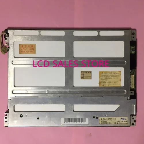 

NL6448BC33-20 INDUSTRIAL LCD DISPLAY SCREEN 640*480 CCFL TFT 10.4 INCH ORIGINAL