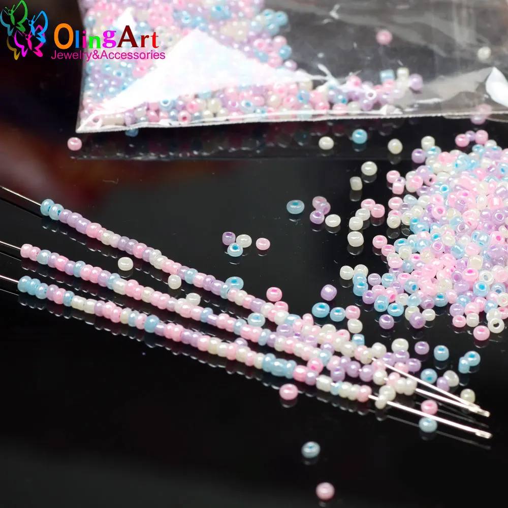 

OlingArt hand tools beaded pin Beading needle 0.45 * 120mm wholesale 24pcs/lot Bracelet choker necklace DIY jewelry making