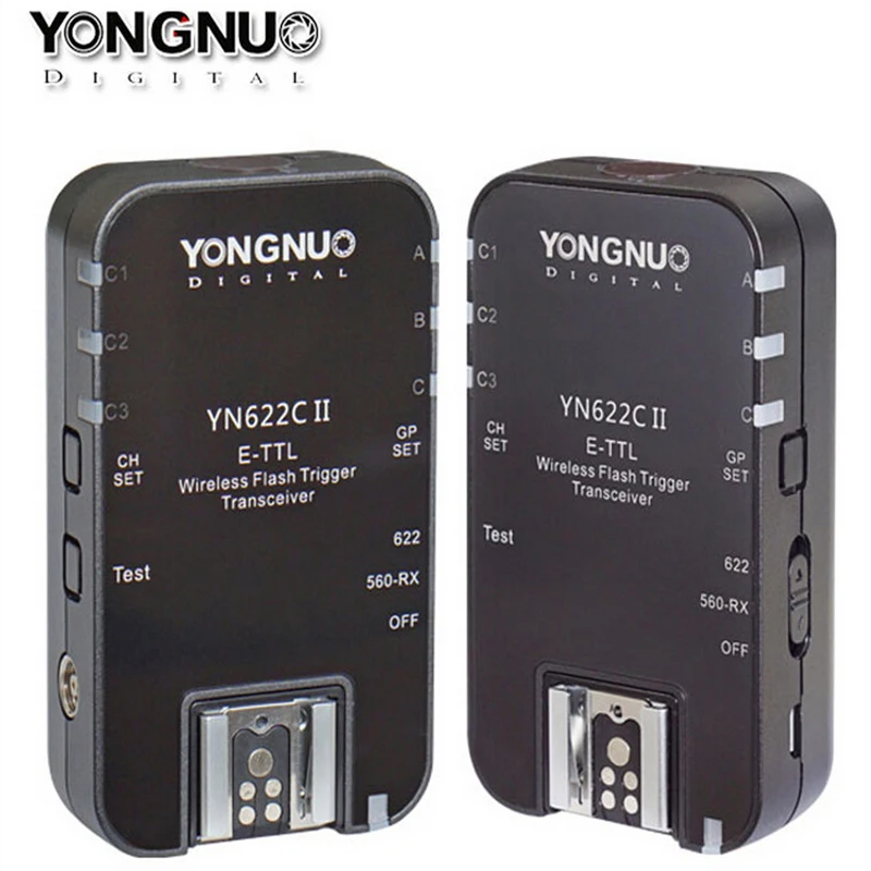 Yongnuo YN622C  yn 622C Wireless E-TTL Flash Trigger For Canon 6D 7D 700D 650D Compatible With YN622C 560-TX RF-603 RF-605