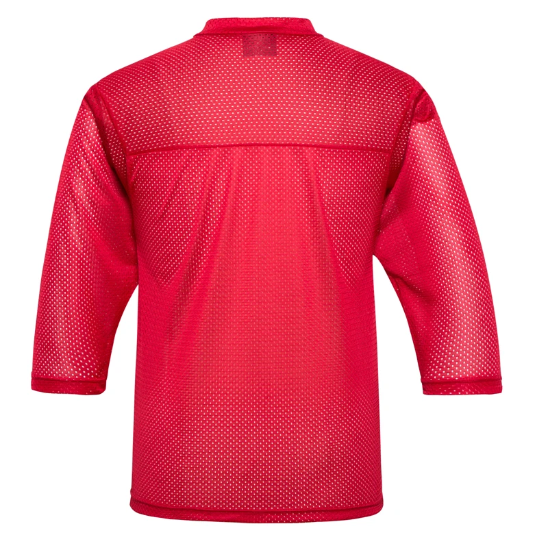 Mesh Ice Hockey Jersey For Training Red