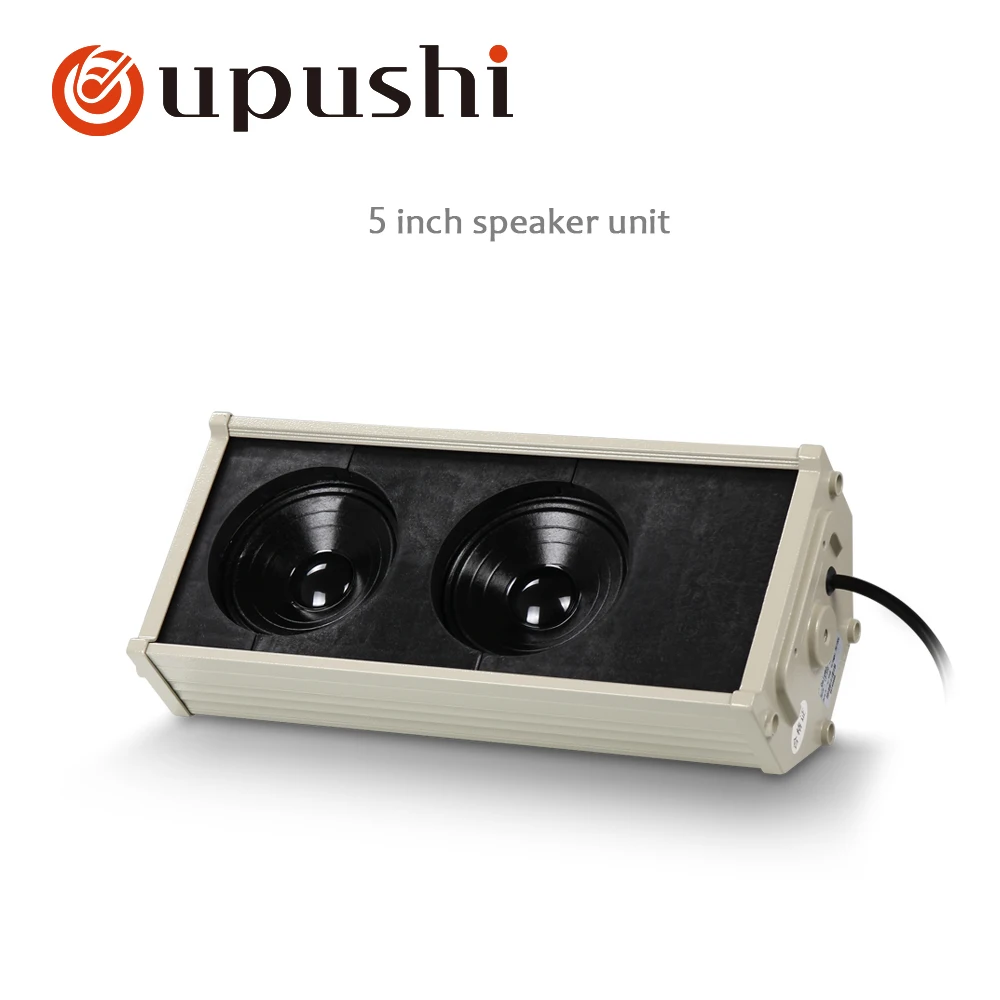 Oupushi outdoor waterproof IP speakers active network wireless column loudspeaker IP66 for public address system