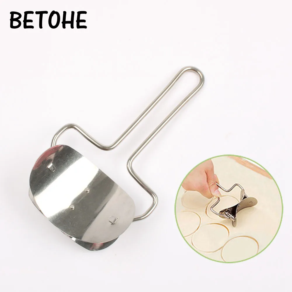 BETOHE Stainless Steel Dough Presser Dumpling Mold Maker Wraper Cutter Pie Ravioli Dumplings Mold Pastry Tools Kitchen Gadgets