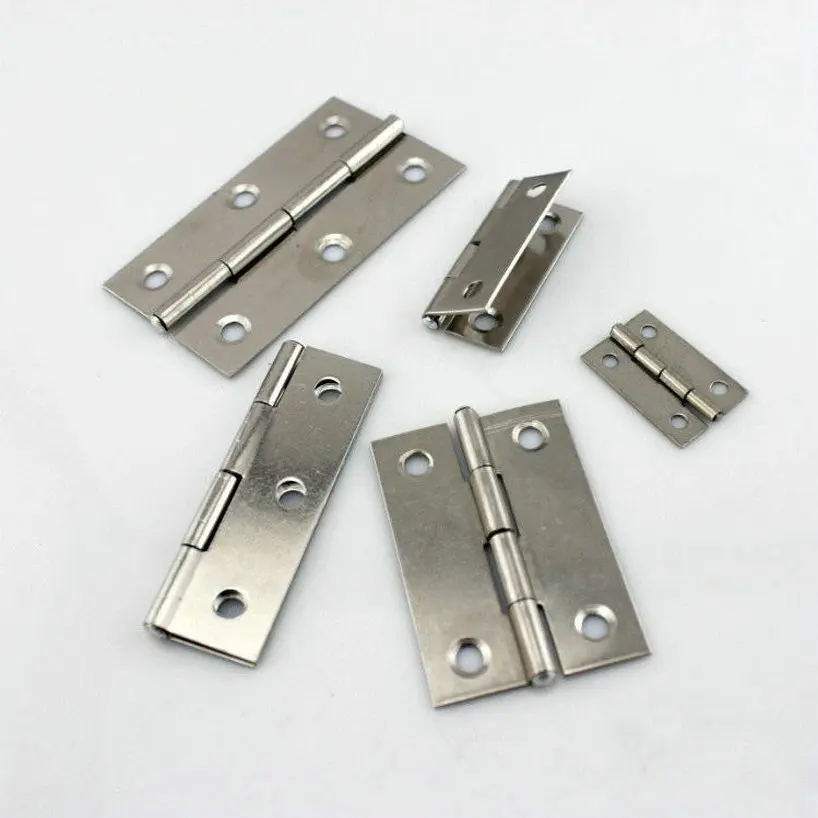 10Pairs/Lot Free Shipping Folding Door Hardware 35MM AISI304 Stainless Steel 304 Door Hinge