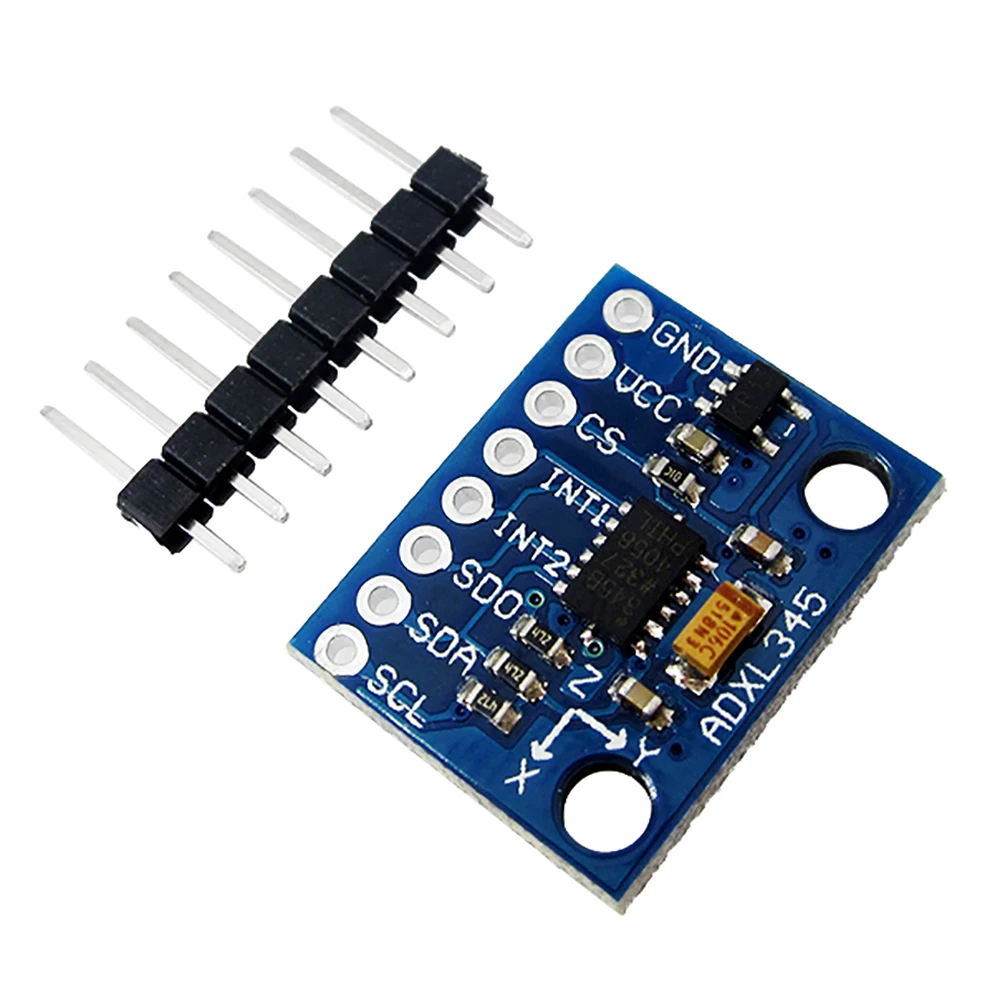 GY-291 ADXL345 تسريع رقمي ثلاثي المحاور لوحدة إمالة الجاذبية IIC / SPI