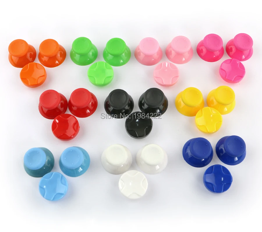 50sets/lot 3 in 1 mushroom caps joystick caps thumbsitck caps with D-pad for xbox360 XBOX 360 controller