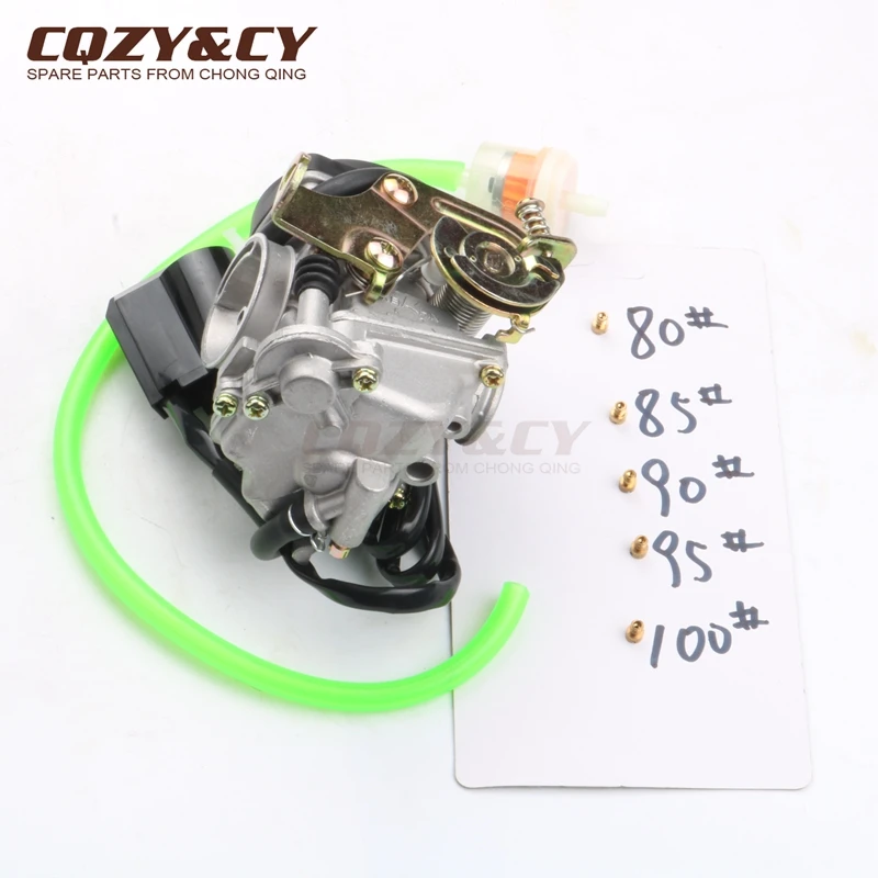 20mm Scooter Carburetor PD20J for PEUGEOT Speedfight Vivacity New 50 Tweet RS 50 Django Kisbee Kisbee RS 50 V-Clic 50cc 4-stroke