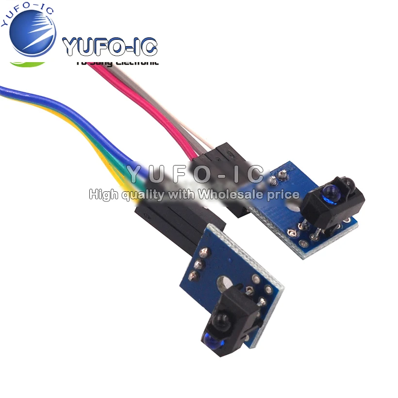 2 Channel Tracking Sensor Module Black And White Line Photoelectric Detection TCRT5000 Tracking Smart Car Dedicated