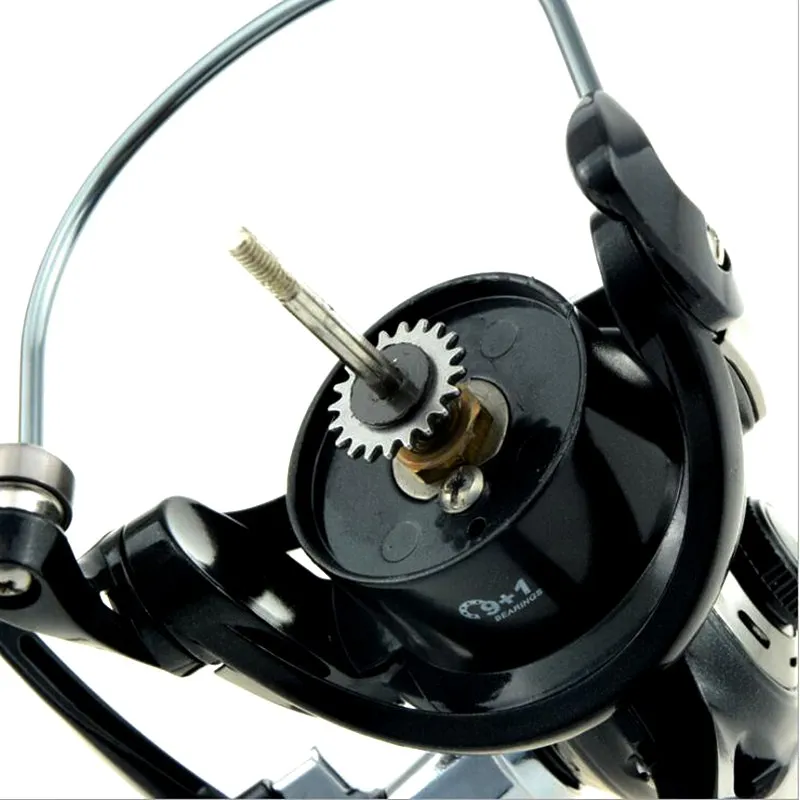 DMK 2000-5000 Spinning Fishing Reel 9+1BB 5.2:1 Lure Fishing Reel Carretilha De Pesca Spinning Wheel Carp Fishing Tackle Peche