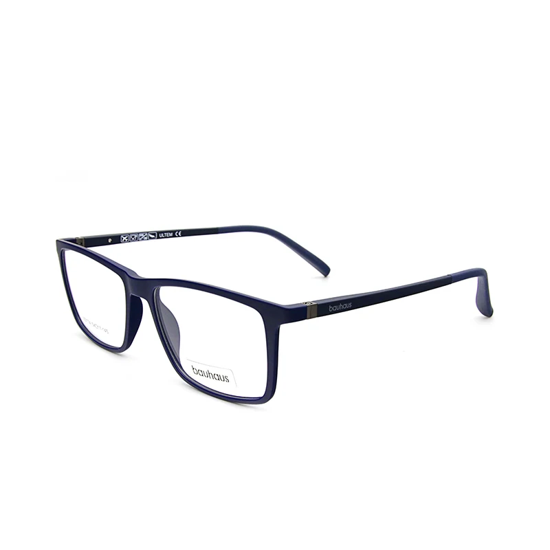 Bauhaus Polarized Sunglasses Men 5 In 1 Magnetic Clip On Glasses ULTEM Optical Prescription Eyewear Frames Eyeglass