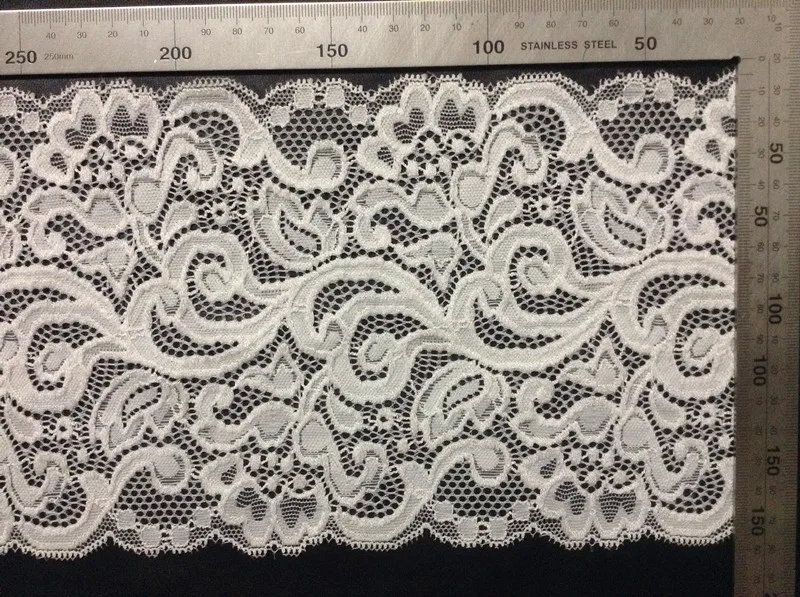 16cm hot selling symmetrical jacquard flora motif edge lace trim,XM0826E