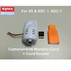 SYMA X5C RC Helicopter Quadrocopter parts Original 2.0MP/0.3MP HD camera set 100% Brand new