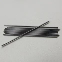 Brocas para taladro de perlas, aguja de acero de tungsteno de doble cara para holgado de perlas