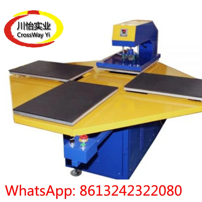 Four Station Pneumatic Heat Press For T-Shirt