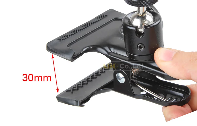 Suporte para gopro hero 4 3 + 3, mini tripé e cabeça de bola, acessórios de câmera de vídeo, super braçadeira, com mini tripé