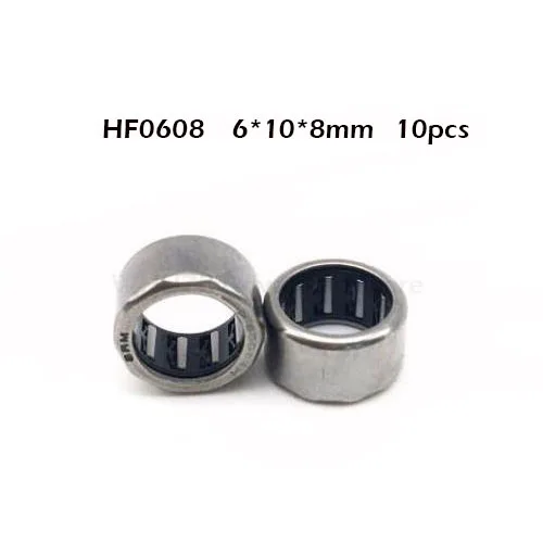 

Free Shipping HF061008 HF0608 ( 6x10x8MM ) One-way cluth needle roller bearing