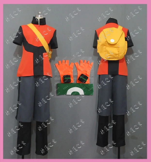 

Brendan Ruby Cosplay Costume with bag and hat 11