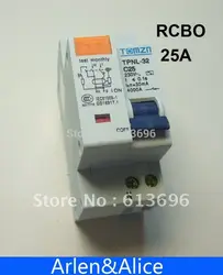 DPNL 1 3P + N 25A 230V 〜 50 HZ/60 HZ 以上残留電流回路ブレーカ電流と漏洩保護 RCBO