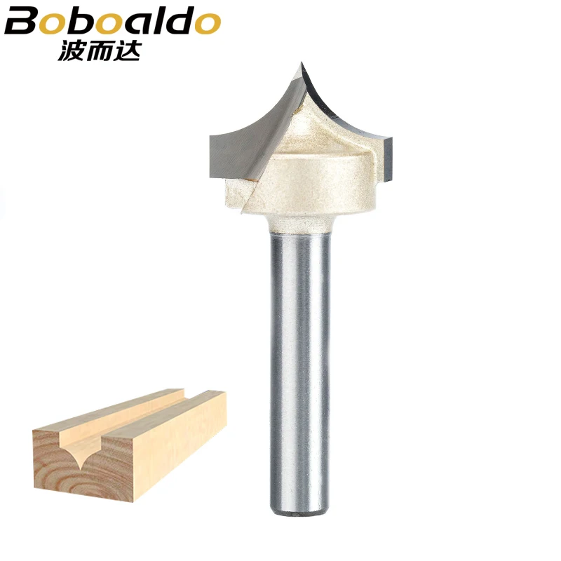 

1pcs 1/4 1/2 Shk Woodworking Cutter Double Edging Router Bits for wood carbide Woodworking Engraving Tools carving bit