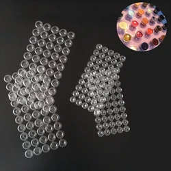 Disposable Plastic Tattoo Ink Cups Microblading Pigment Cup/Cap Permanent Makeup Tools Glue/Ink Holder Tattoo Accessories Supply