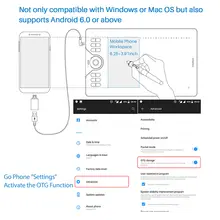 HS610 Digital Drawing Tablet 10x6.25 Inch #5