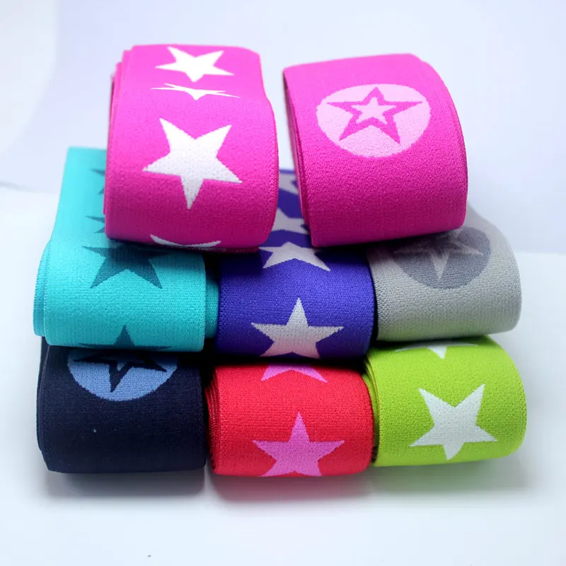 new style Fashion star high quality durable pants skirt belt sewing clothing accessories elastic band rubber Color belt