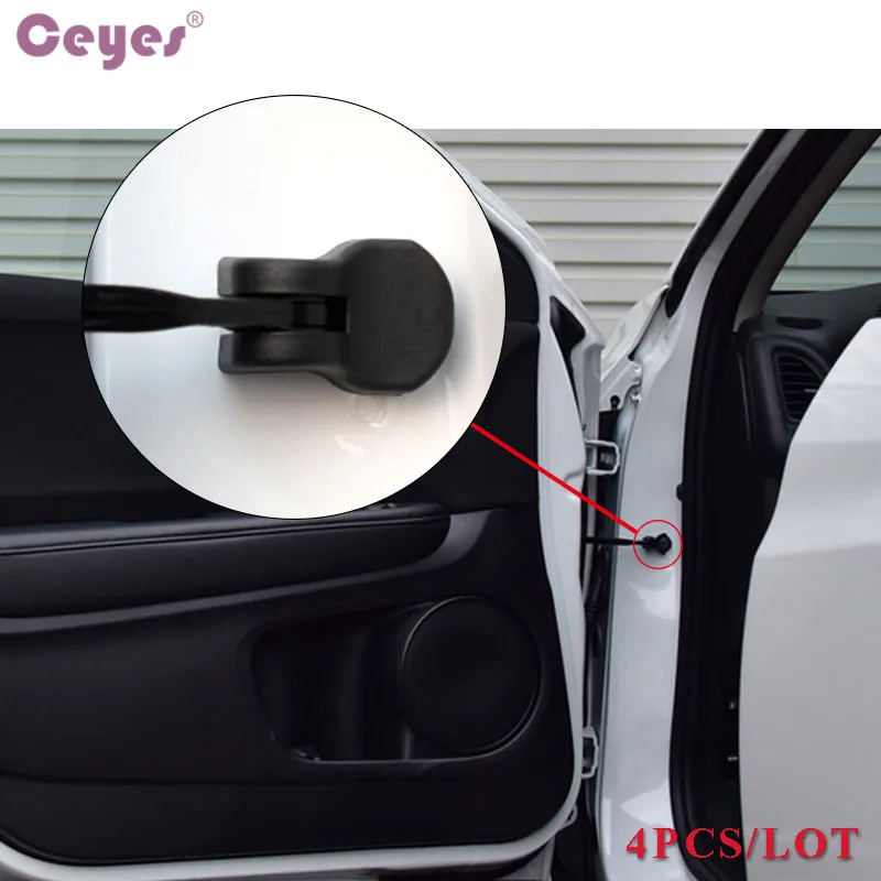 Ceyes Car Waterproof Rust-Proof Door Limiting Stopper Cover Accessories Styling Sticker Fit For Honda Civic Suzuki Sx4 For Mazda