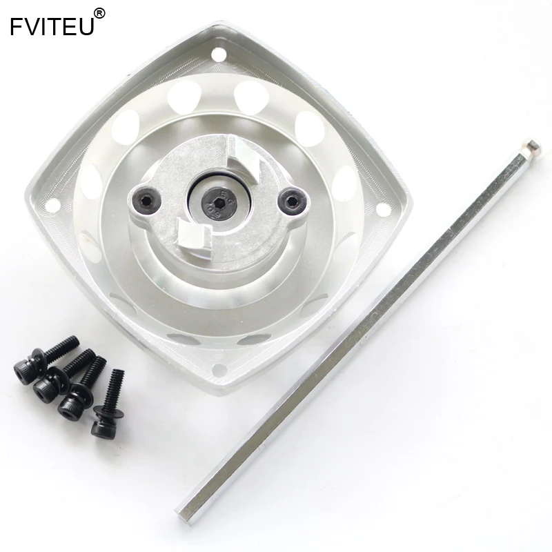 FVITEU CNC Alloy Roto Start Pull Starter Fit Zenoah CY Gas Engine for 1/5 HPI Baja 5b 5t 5sc Losi 5ive T