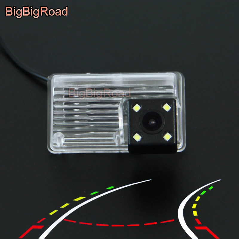 BigBigRoad For Toyota Corolla Sedan 2007 2008 2009-2013 Car Intelligent Dynamic Trajectory Tracks Rear View Parking CCD Camera