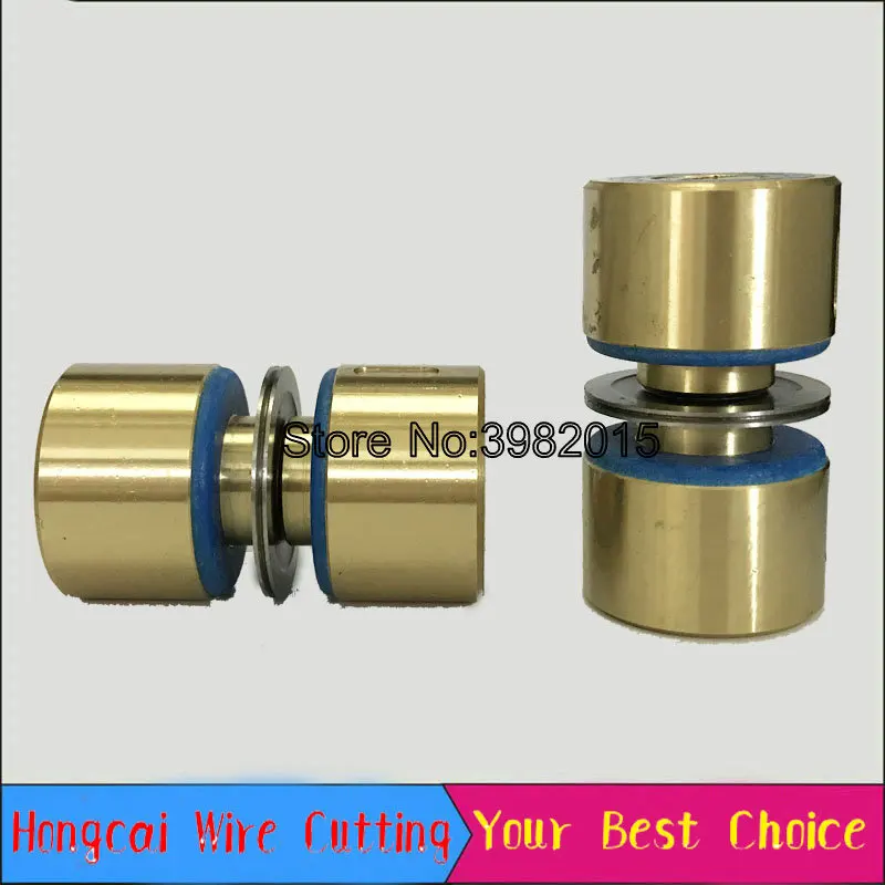 Brass Seat Complete Pulley Assembly Without Screw 561 OD32*L56mm for WEDM Wire Cutting Machine