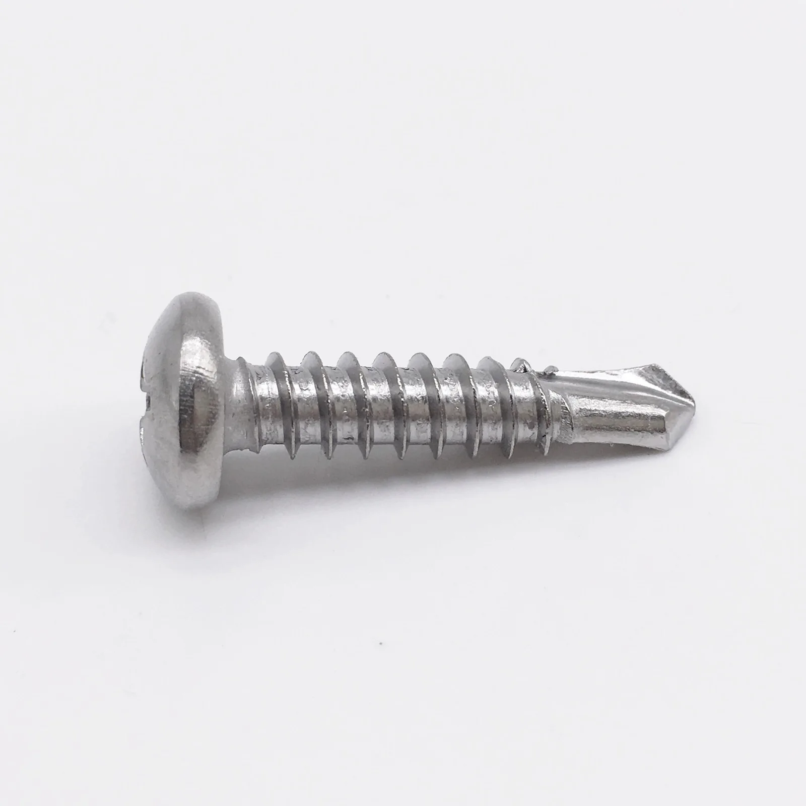 Wkooa M4.2-M5.5 Vite autoperforante Viti per lamiera Testa cilindrica Phillips Drive Acciaio inossidabile 410