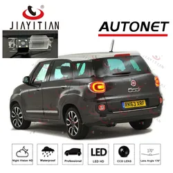 JIAYITIAN Rear Camera For Fiat 500L/500LTrekking/500L Living/CCD/Night Vision/Reverse Camera license plate camera