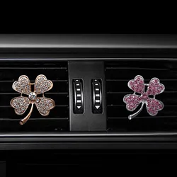 Inlay Water drill Clover car Air conditioning outlet perfume car perfume car interior accessories car fragrance