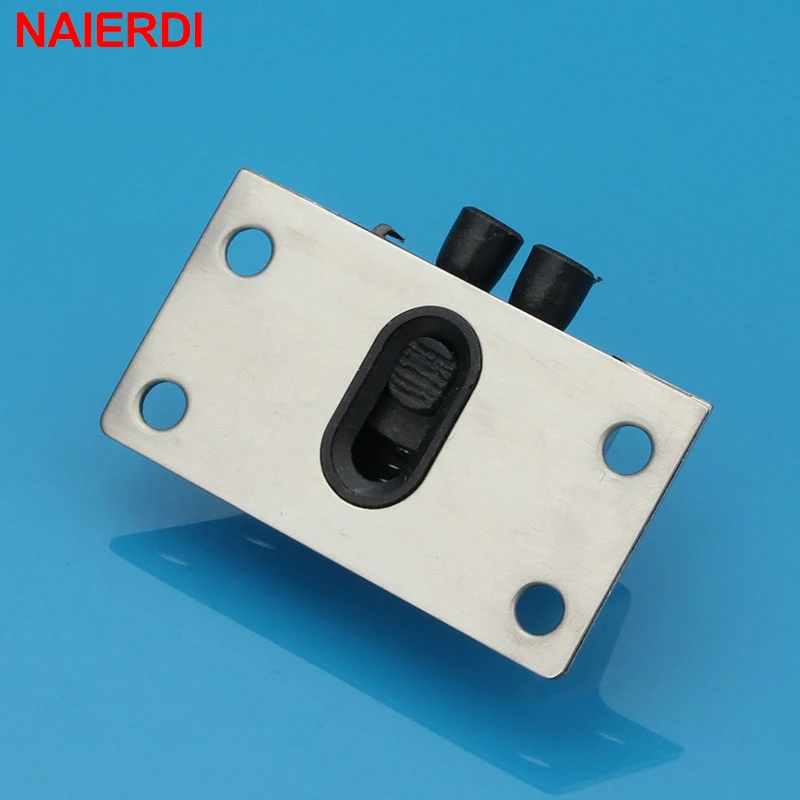 NAIERDI-Roue de Porte Coulissante en Acier Inoxydable APS, Roues en Nylon pour Armoire, Pièces de Roue de Face, Rouleaux de Porte, Quincaillerie, 4 Ensembles