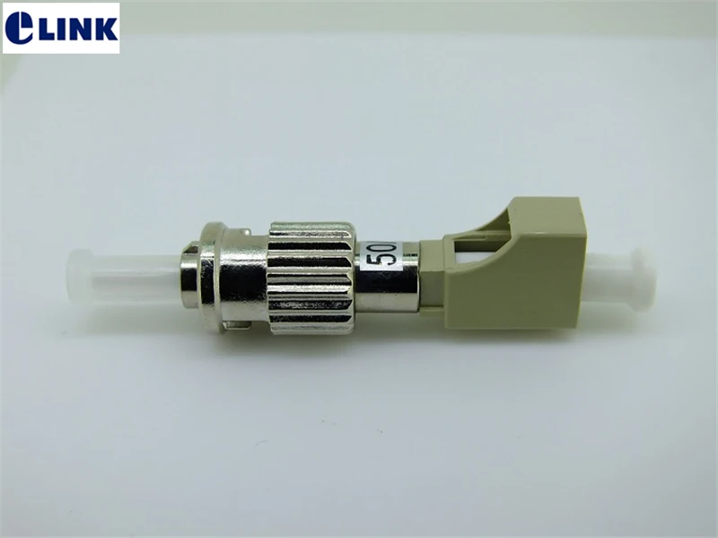 5 sztuk LC-ST FM z włókna adapter hybrydowy żeński na męski VFL skorzystaj z SM MM APC złącze optyczne ftth LC do ST łącznik darmowa wysyłka