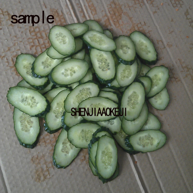 TJ-312A Vertikale edelstahl zerkleinern slicing maschine küche ausrüstung 220 V 750 W karotte hufeisen würfeln schneiden maschine 1 pc