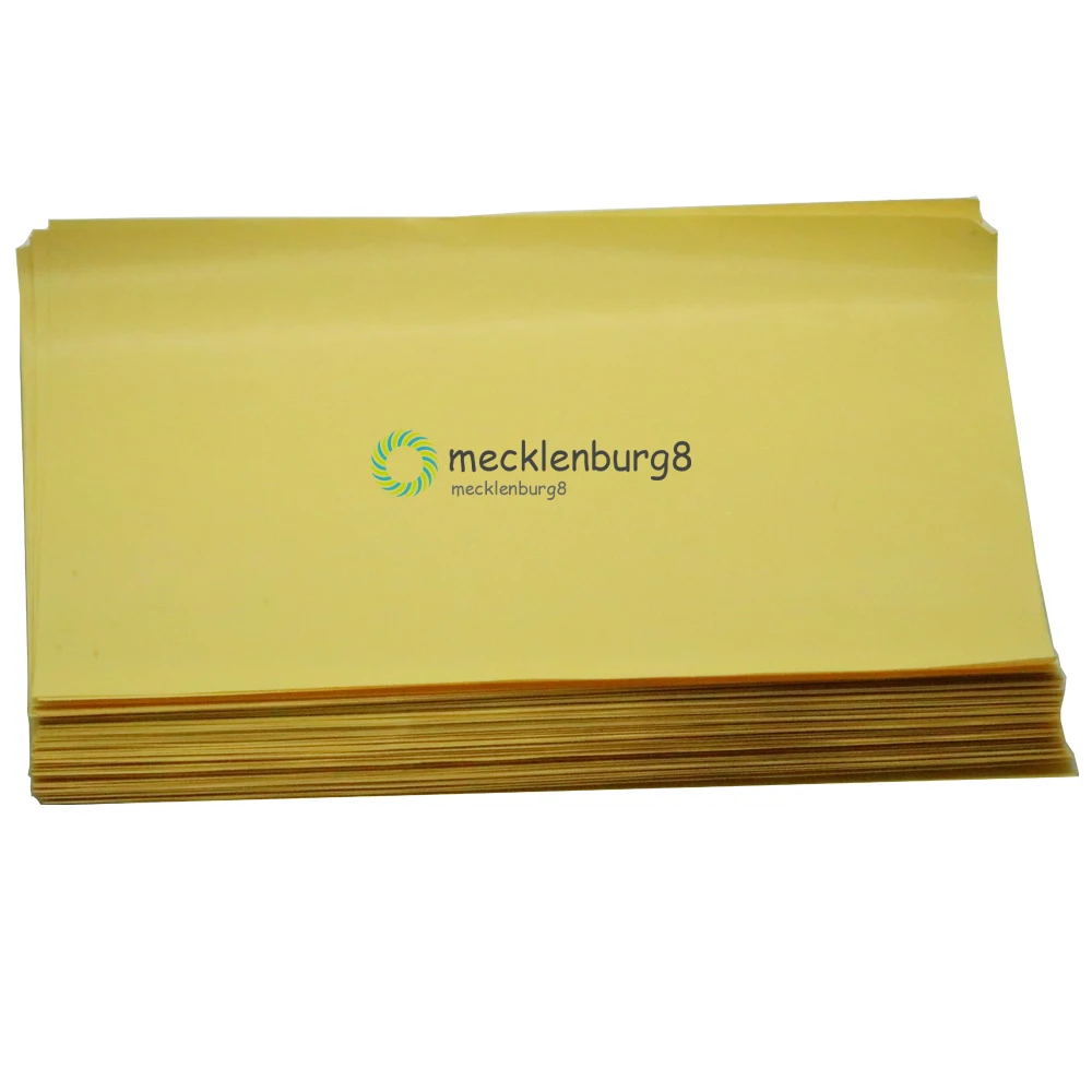 10PCS A4 Toner Heat Transfer Paper Yellow For DIY PCB Electronic Prototype Mark Top Quality