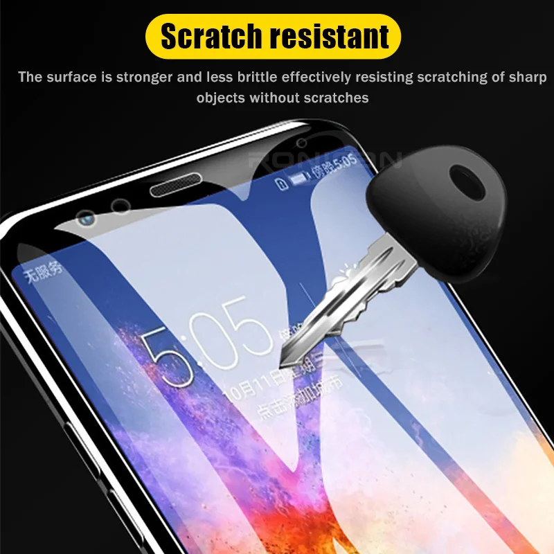Protective Glass on the For Huawei Honor 7A 7C Pro AUM-AL29 Tempered Screen Protector 0.26mm 2.5D Curved Glass 7A 7C Film