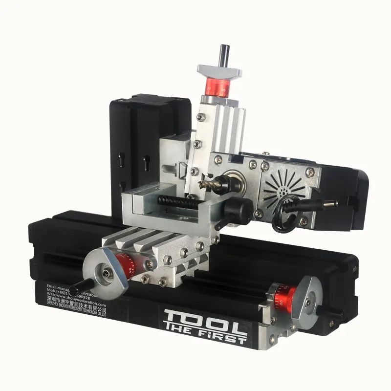 Thefirsttool TZ8000M Mini Metal 8 in 1 Machine Kit with 12000rmp Big Power 60W Motor DIY Tools Children\'s Education Gift