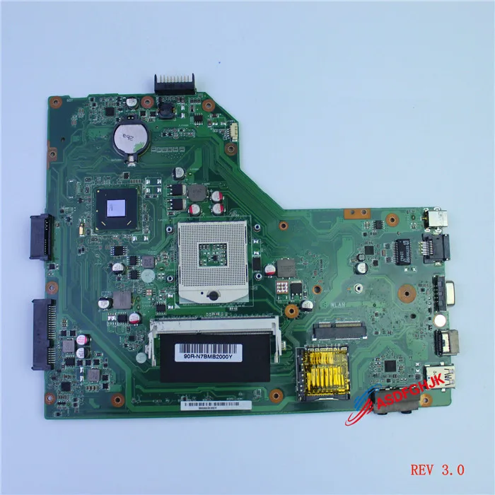 

Original For ASUS K54L X54L X54H Laptop Motherboard rev 3.0 Mainboard 60-N7BMB2200 Fully tested