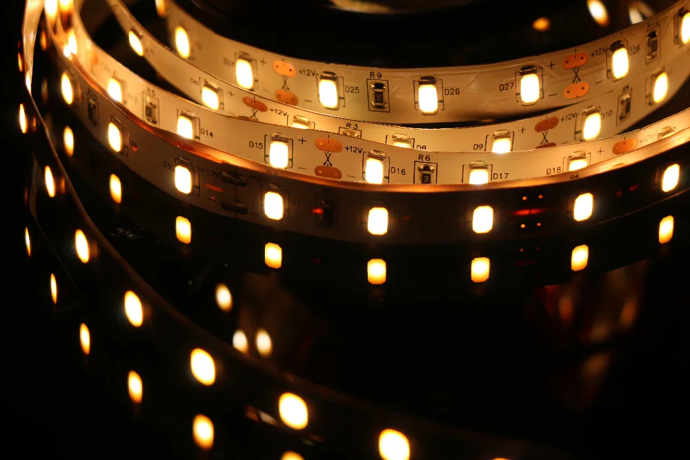 DIY LED U-HOME Hoher CRI 95+ 10mm 60LEDs/M 5M DC12V LED-Streifen Warmweiß 2800K-3200K für Studio, Raum, Geschäft, Schmucktheke – Detail 6