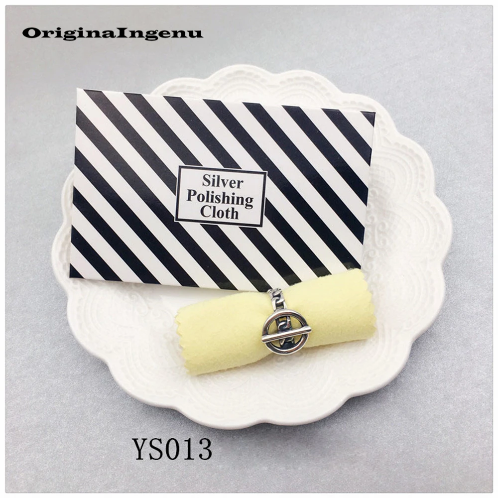 Silver Polish Cloth Unique Design Anti Tarnish Tools Wipe Maintain Sterling Silver Gold Jewelry Special Polishing Clean Jewelry