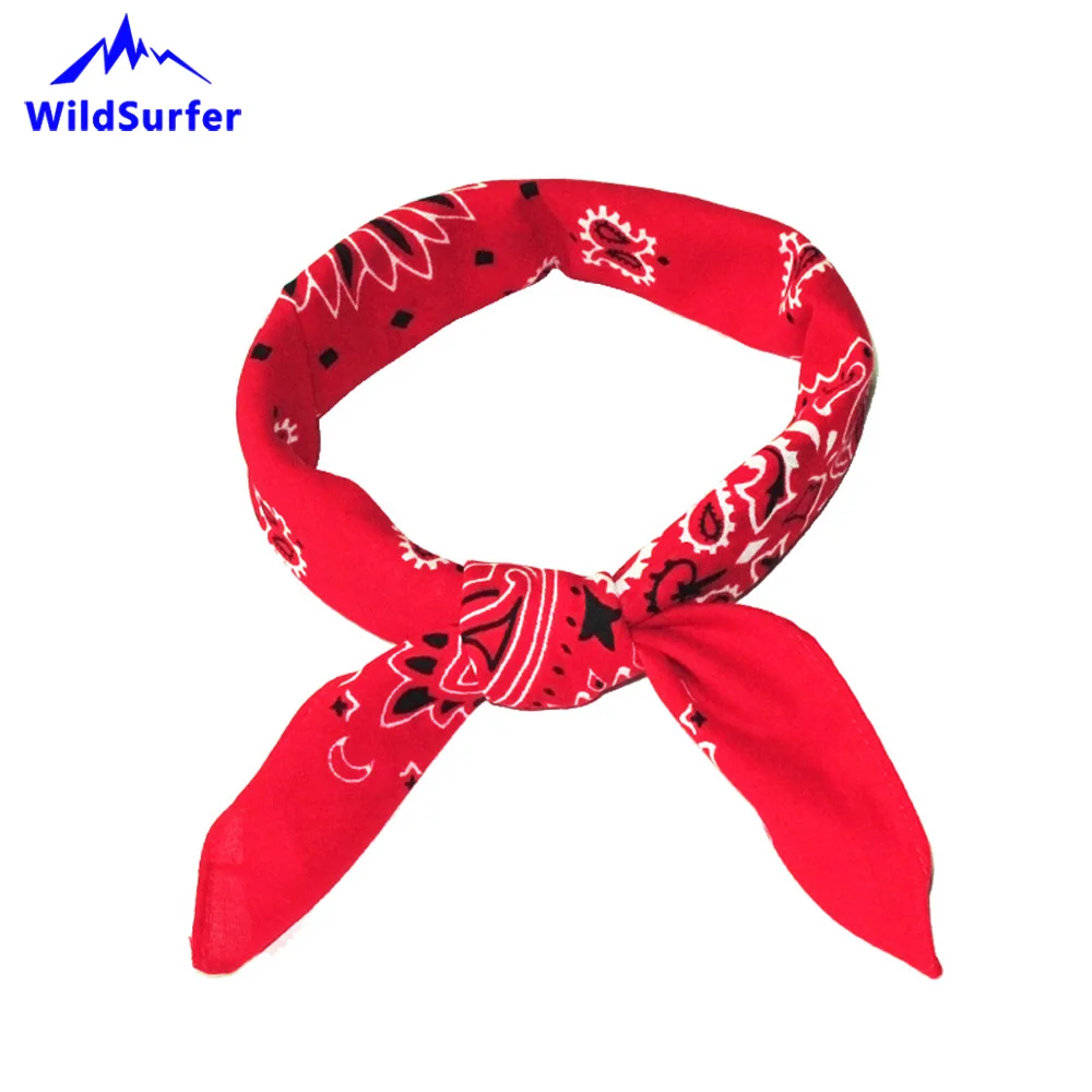 Hiking Balaclava Hiphop Scarves 100%Cotton Double Cashew Bandanas Riding Headwear Women Snood Headband Men Fishing Biker Mask