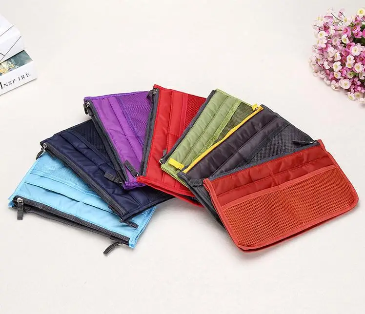 

DHL 500pcs Small Makeup Bag sets Lady Storage Brush Organizer sets Make Up Bag SN1854
