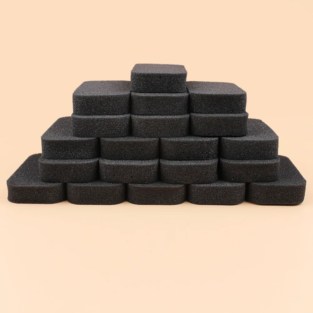 20Pcs/lot AIR FILTER FOAM FOR HONDA GX160 GX200 168F 5.5/6.5HP 4-Cycle Gasoline Motor Engine Petrol Generator Parts