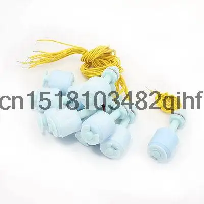 10Pcs 52mm Light Blue Water Level Sensor Plastic PP Float Switch ZP5210