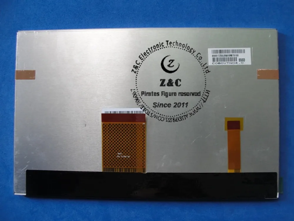 

C080VTN04 C080VTN04.0 Brand New Original 8 inch LCD Display Panel for Car GPS Navigation & DVD Player for AUO