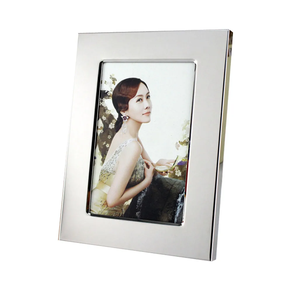 

Creative EU Style Metal Silver Plated Picture Frame, Gifts,Home and Office Decors, MPF026