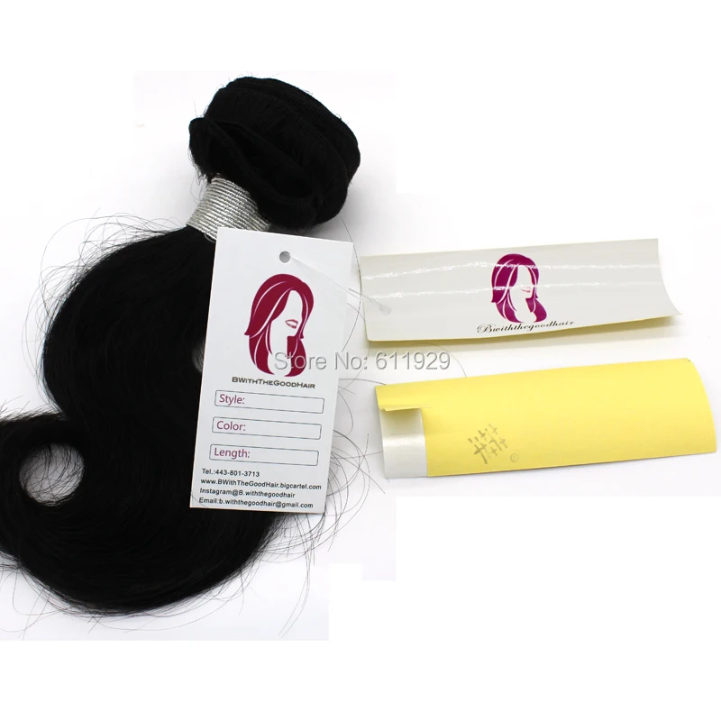 custom logo virgin human hair bundle extensions packaging wrapping stickers,customized brand self adhesive hair labels stickers